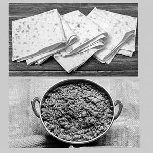 Chicken Keema Roti