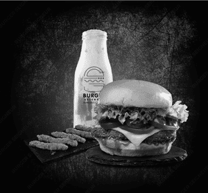 Burger with Chicken Strips Combo
