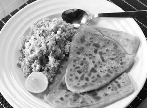 Amul Paneer Bhurji + 2 Paratha