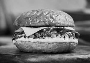 Mushroom Wheat Burger