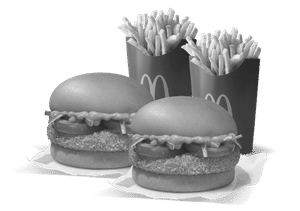 Burger Combo for 2: McAloo Tikki