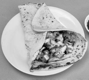 Barbeque Chicken Shawarma
