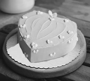 Blue Sweetheart Cake