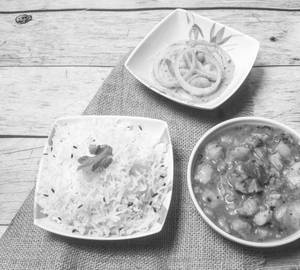 Aloo Subzi + Rice