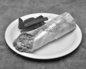Chicken Schezwan Shawarma