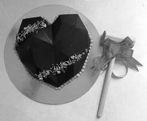 Premium Valentine's Special Heart Pinata Cake