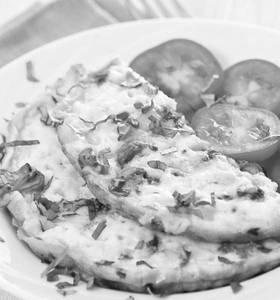Mushroom And Cheese Omelette