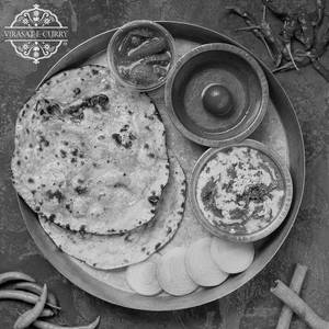 Paneer Butter Masala + 2 Tandoori Roti / Steamed Rice + Gulab Jamun