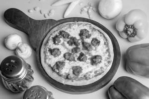 7" Regular Hot Chicken Pizza"