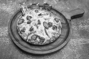 Chicken Cheese Burst Pizza [10 Inches]