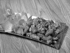 Baby corn manchurian