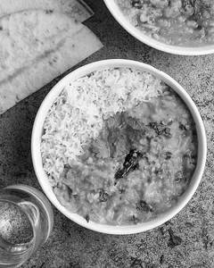 Yellow Dal With Rice Or Breads (combo)
