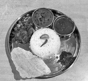Bengali Thali (mutton)