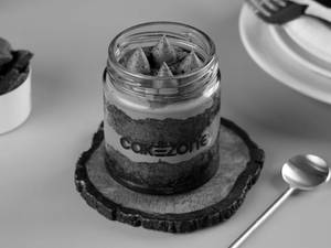 Belgium Chocolate Mini Jar Cake