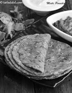 Healthy Methi Ke Paratha(4 Pc's)                                                       
