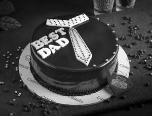 Best Dad Chocolate Truffle Cake (500gms)        