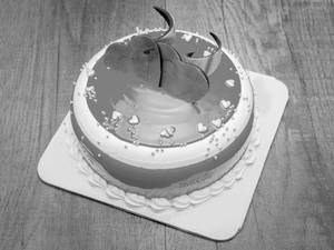 Strawberry Cake (500 gms)
