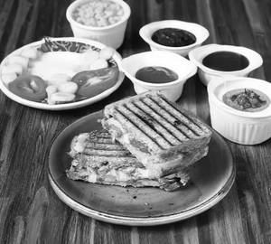 Plain Veggi Toast Sandwich