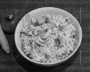 Mushroom fried rice