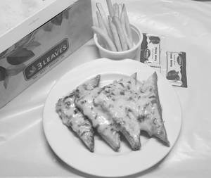 Cheese Chilly Toast + French Fries