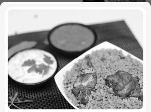 Mutton Biryani With Egg