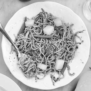 Spaghetti Pesto Ala Genovese