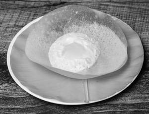 Egg Appam (1 Pc - Gavy Or Milk Not Included)