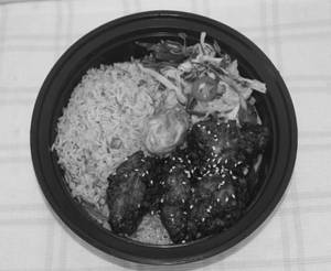 Asian Wings Rice Bowl