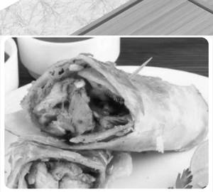 Double Egg Double Chicken Tikka Roll