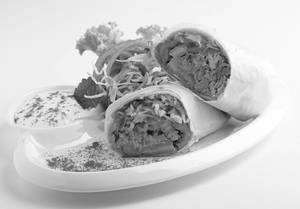 Chicken Shawarma Roll (r)