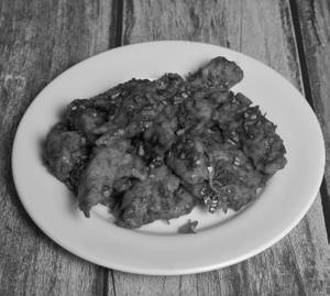 Boneless Fish Manchurian Dry (8 Pcs)