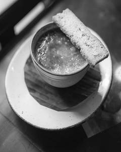 Matcha Creme Brulee With Cranberry & Almond Biscotti