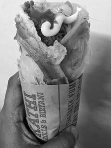 Egg Chicken Chilli Roll