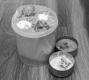 Chicken Biryani  Big Bucket