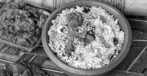 Chilli chicken biryani