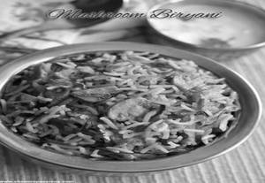 Mushroom Biriyani