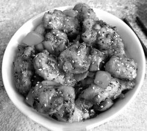 Chicken In Black Pepper Sauce