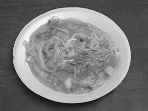 Veg Noodles With Gravy