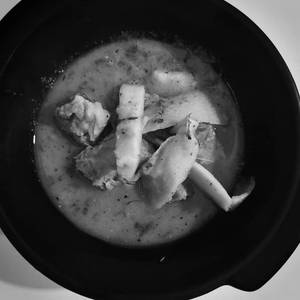Pork Curry In Fermented Bamboo Shoot With Rice
