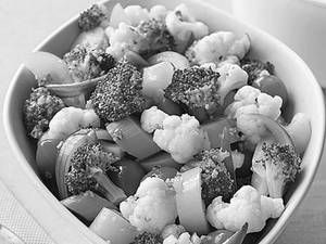 Warm Boiled Vegetable Salad