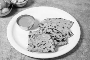 butter aloo paratha