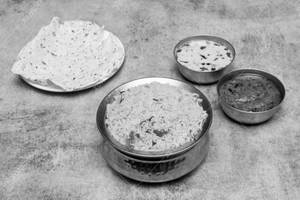 Khichdi + Khatta + Tomato Chutney