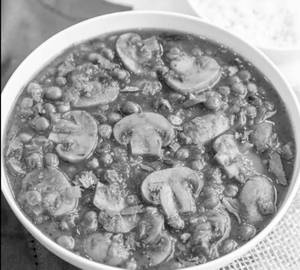 Mushroom Mutter Masala