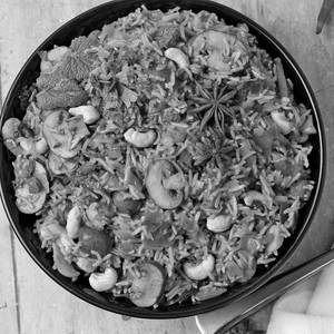 Mushroom Biryani