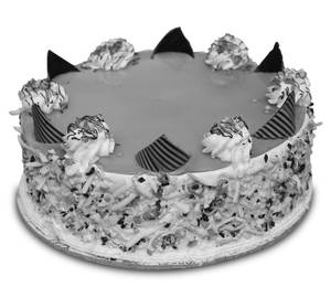 Eggless Butterscotch Cake   [500 Gm] 