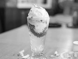 Tender Coconut Falooda.