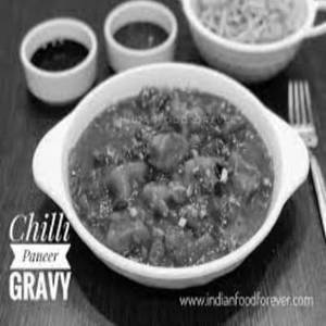 Chilli Paneer Gravy