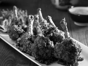 Chicken Lollipop Schezwan Tossed