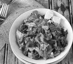 Beef Kothu Parotta                                                       