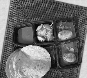 Egg Curries Thali